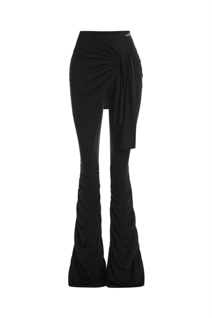 Pantaloni evazați Phantom Noir
