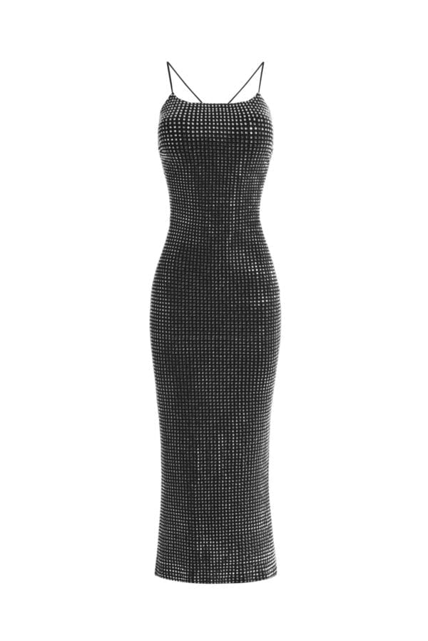 Rochie Nightfall argintie